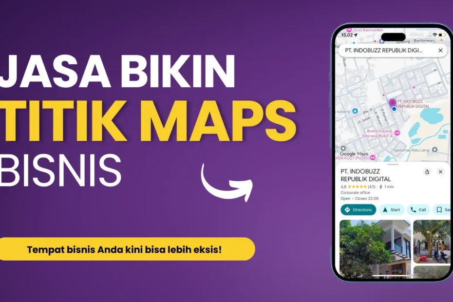jasa pembuatan google maps