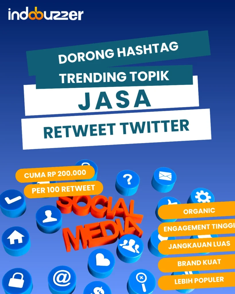 dorong hashtag trending topik